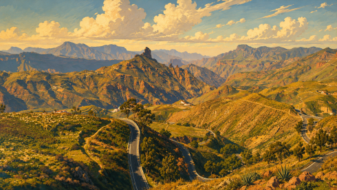 Mirador Pinos de Gáldar auf Gran Canaria