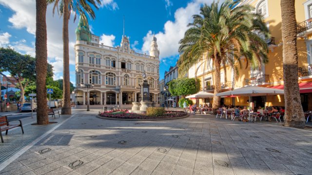 Plazoleta Cairasco in der Altstadt Triana von Las Palmas de Gran Canaria